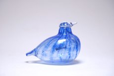 画像4: 北欧アートガラス/ビンテージガラス/Oiva Toikka/オイバ・トイッカ/iittala/イッタラ/Birds/バード/別注/NIB/1989年/ブルー (4)