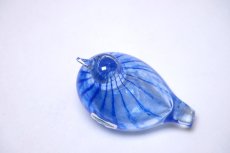 画像8: 北欧アートガラス/ビンテージガラス/Oiva Toikka/オイバ・トイッカ/iittala/イッタラ/Birds/バード/別注/NIB/1989年/ブルー (8)