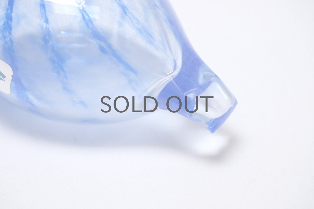 画像6: 北欧アートガラス/ビンテージガラス/Oiva Toikka/オイバ・トイッカ/iittala/イッタラ/Birds/バード/別注/NIB/1989年/ブルー (6)