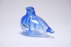 画像5: 北欧アートガラス/ビンテージガラス/Oiva Toikka/オイバ・トイッカ/iittala/イッタラ/Birds/バード/別注/NIB/1989年/ブルー (5)
