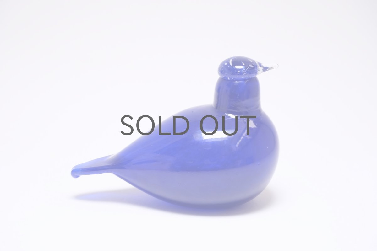 画像4: 北欧アートガラス/ビンテージガラス/Oiva Toikka/オイバ・トイッカ/Birds/バード/Nuutajarvi/ヌータヤルヴィ/little turn/リトルターン/コアジサシ/ブルー (4)