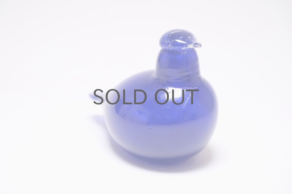 画像3: 北欧アートガラス/ビンテージガラス/Oiva Toikka/オイバ・トイッカ/Birds/バード/Nuutajarvi/ヌータヤルヴィ/little turn/リトルターン/コアジサシ/ブルー (3)