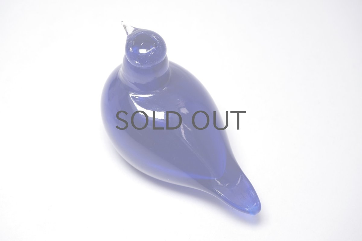 画像5: 北欧アートガラス/ビンテージガラス/Oiva Toikka/オイバ・トイッカ/Birds/バード/Nuutajarvi/ヌータヤルヴィ/little turn/リトルターン/コアジサシ/ブルー (5)