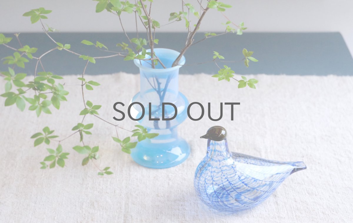 画像9: 北欧アートガラス/ビンテージガラス/Oiva Toikka/オイバ・トイッカ/Nuutajarvi/スペシャルバード/Sinikyyhky/Jorvin Sairaala/1990年 (9)