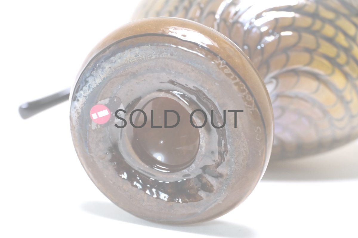 画像8: 北欧アートガラス/ビンテージガラス/Oiva Toikka/オイバ・トイッカ/iittala/イッタラ/Birds/バード/Kultakiwi/Golden kiwi/ゴールデンキウイ/Kotiliesi/2005年 (8)