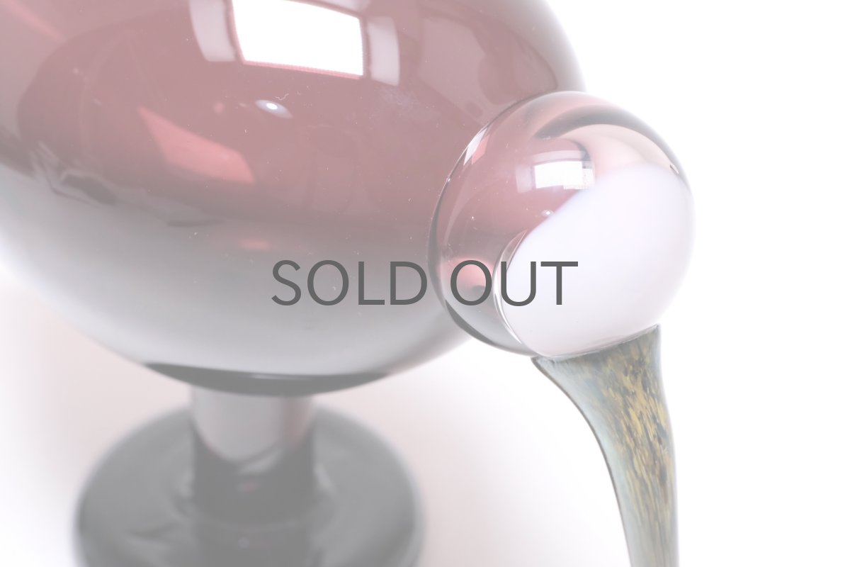 画像7: 北欧アートガラス/ビンテージガラス/Oiva Toikka/オイバ・トイッカ/Nuutajarvi/ヌータヤルヴィ/Lilac Ibis/ライラックアイビス/2009年 (7)