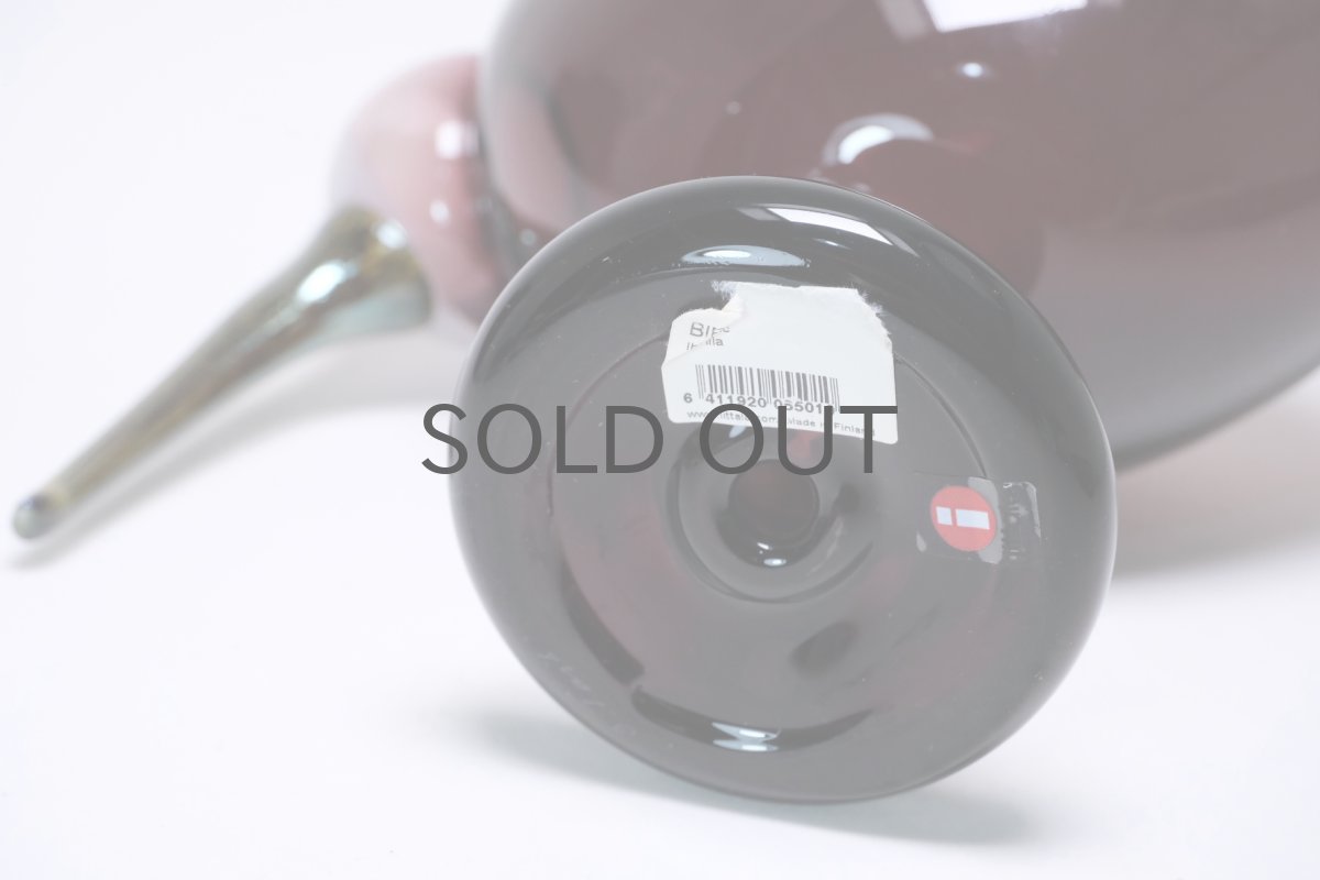 画像8: 北欧アートガラス/ビンテージガラス/Oiva Toikka/オイバ・トイッカ/Nuutajarvi/ヌータヤルヴィ/Lilac Ibis/ライラックアイビス/2009年 (8)