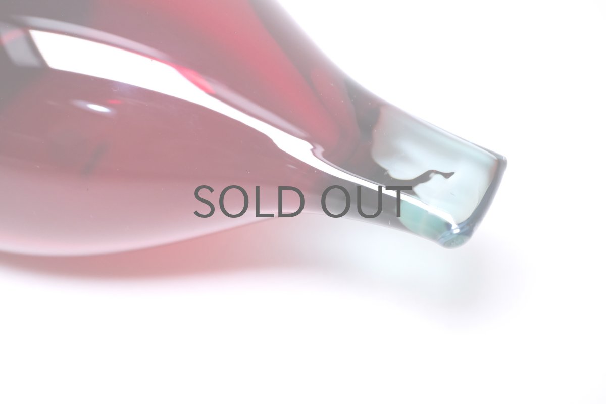 画像8: 北欧アートガラス/ビンテージガラス/Oiva Toikka/オイバ・トイッカ/Nuutajarvi/Quees Fisher/クィーンフィッシャー/2005年 (8)