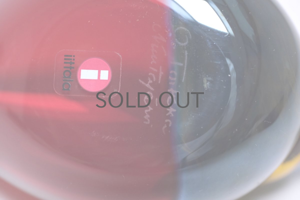 画像10: 北欧アートガラス/ビンテージガラス/Oiva Toikka/オイバ・トイッカ/Nuutajarvi/Quees Fisher/クィーンフィッシャー/2005年 (10)