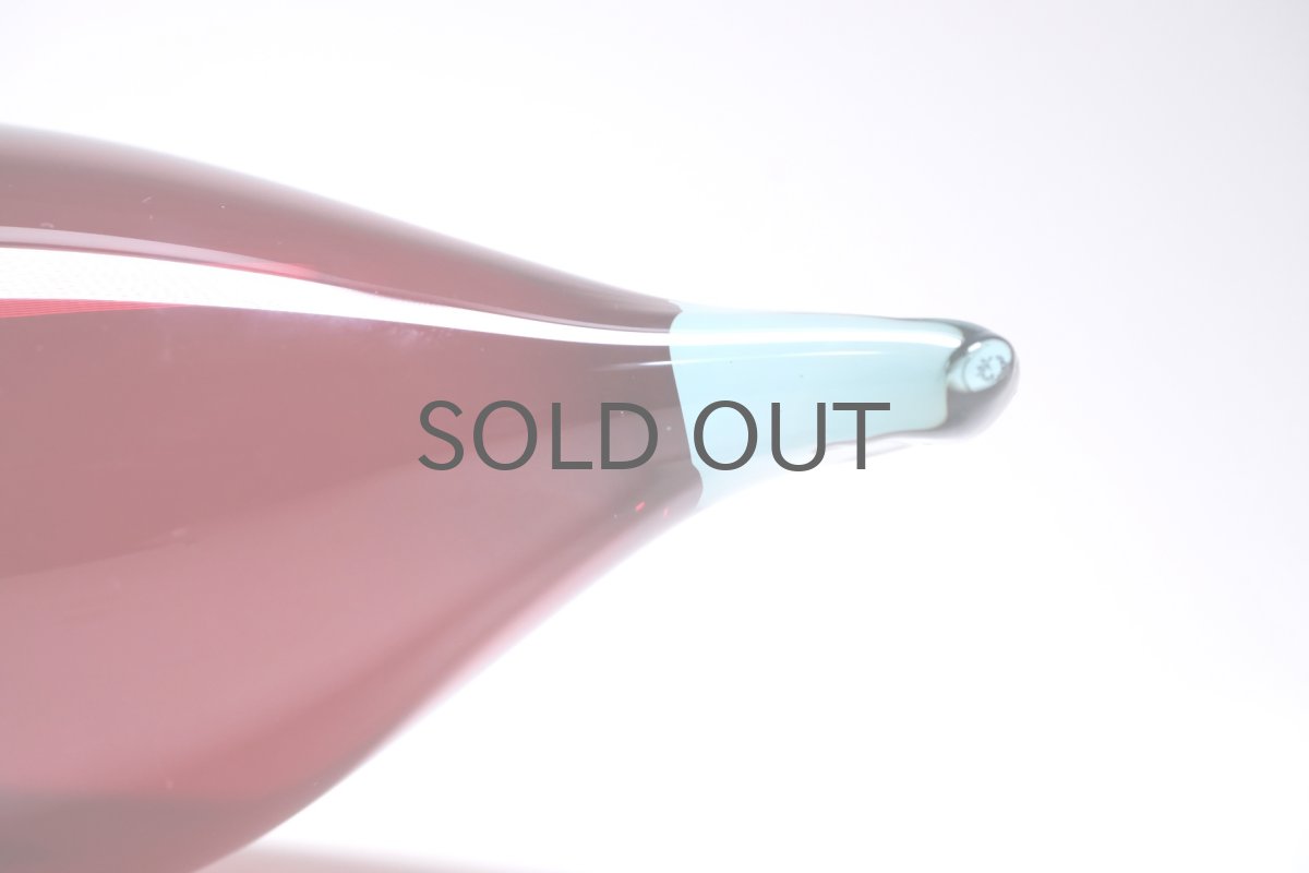 画像3: 北欧アートガラス/ビンテージガラス/Oiva Toikka/オイバ・トイッカ/Nuutajarvi/Quees Fisher/クィーンフィッシャー/2005年 (3)