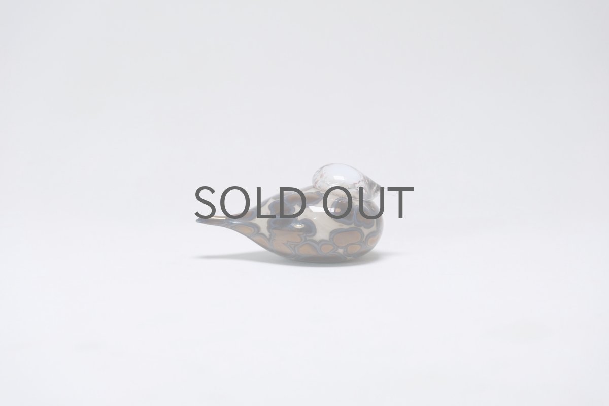 画像3: 北欧アートガラス/Oiva Toikka/オイバトイッカ/Pikku Hippi/ピックヒッピ/Small Goldencrest/スモールゴールデンクレスト/2004年/No.3 (3)