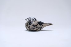 画像1: 北欧アートガラス/Oiva Toikka/オイバトイッカ/Pikku Hippi/ピックヒッピ/Small Goldencrest/スモールゴールデンクレスト/2004年/No.2 (1)