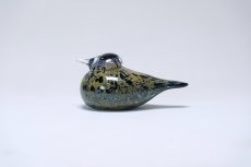 画像1: 北欧アートガラス/Oiva Toikka/オイバトイッカ/Pikku Hippi/ピックヒッピ/Small Goldencrest/スモールゴールデンクレスト/2004年/No.1 (1)