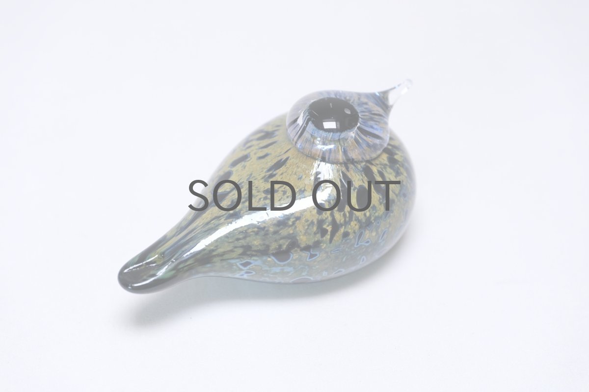 画像5: 北欧アートガラス/Oiva Toikka/オイバトイッカ/Pikku Hippi/ピックヒッピ/Small Goldencrest/スモールゴールデンクレスト/2004年/No.1 (5)