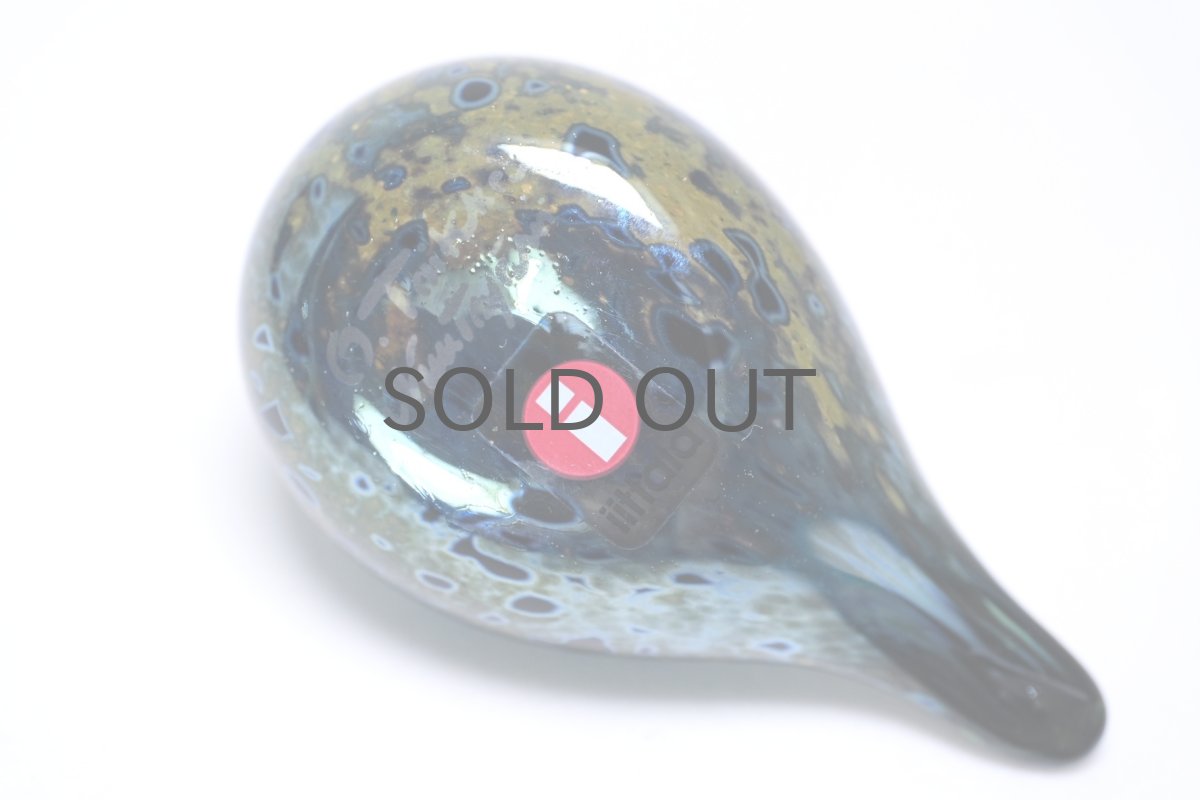 画像6: 北欧アートガラス/Oiva Toikka/オイバトイッカ/Pikku Hippi/ピックヒッピ/Small Goldencrest/スモールゴールデンクレスト/2004年/No.1 (6)