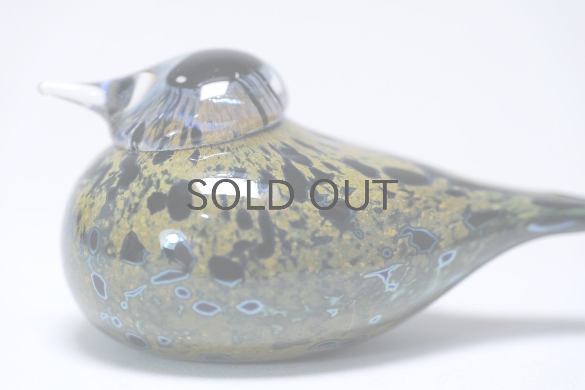 画像2: 北欧アートガラス/Oiva Toikka/オイバトイッカ/Pikku Hippi/ピックヒッピ/Small Goldencrest/スモールゴールデンクレスト/2004年/No.1 (2)