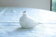 画像1: 北欧アートガラス/ビンテージガラス/Oiva Toikka/オイバ・トイッカ/イッタラ/Birds/バード/Kiiruna/キルナ/Ptarmigan/雷鳥 (1)