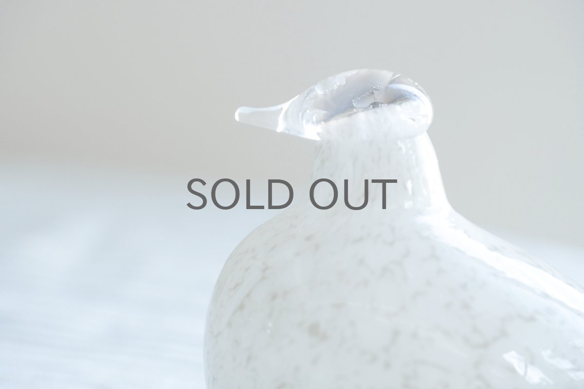 画像2: 北欧アートガラス/ビンテージガラス/Oiva Toikka/オイバ・トイッカ/イッタラ/Birds/バード/Kiiruna/キルナ/Ptarmigan/雷鳥 (2)