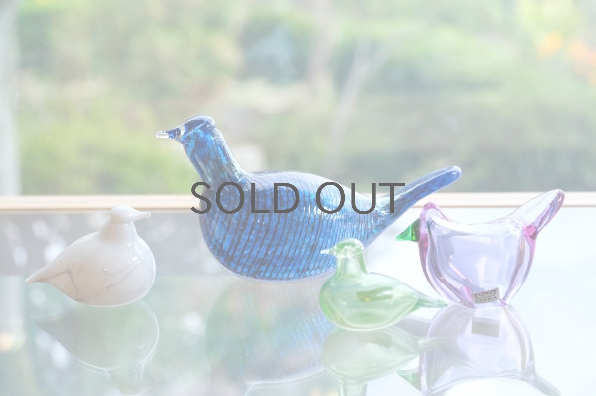画像7: 北欧アートガラス/ビンテージガラス/Oiva Toikka/オイバ・トイッカ/iittala/イッタラ/Birds/バード/Kivitasku/キビタスク/Wheater (7)