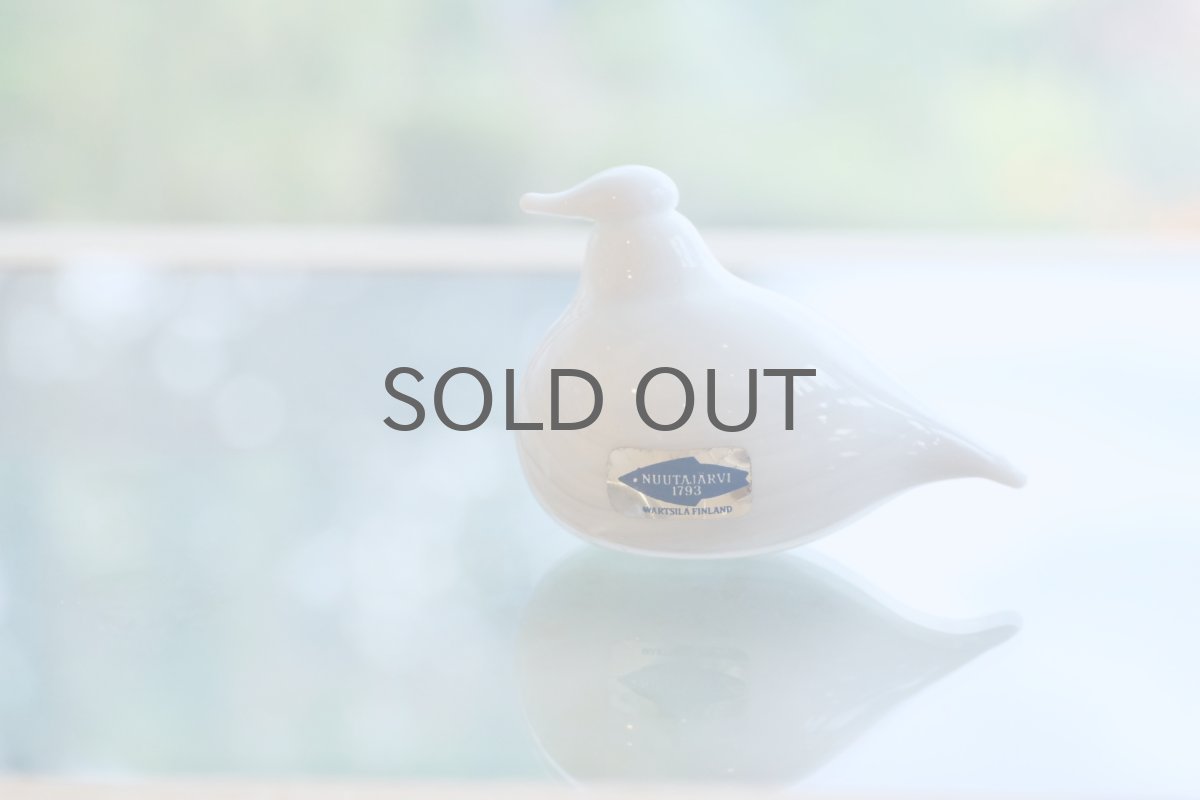 画像1: 北欧アートガラス/ビンテージガラス/Oiva Toikka/オイバ・トイッカ/iittala/イッタラ/Birds/バード/Kivitasku/キビタスク/Wheater (1)