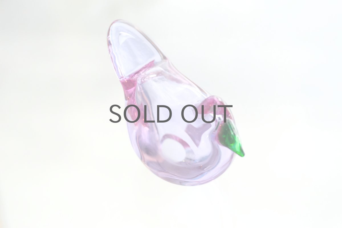 画像5: 北欧アートガラス/ビンテージガラス/Oiva Toikka/オイバ・トイッカ/Nuutajarvi/ヌータヤルヴィ/Sieppo/初期シエッポ/アメジスト&グリーン (5)