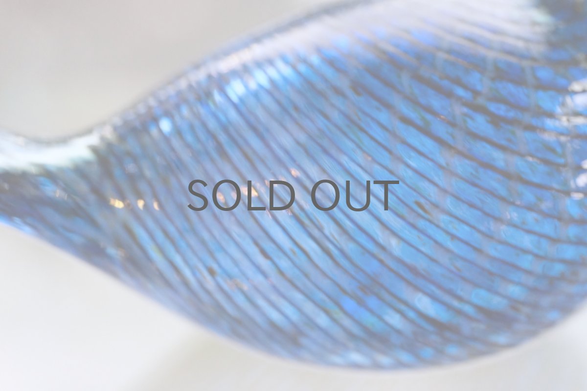 画像5: 北欧アートガラス/ビンテージガラス/Oiva Toikka/オイバ・トイッカ/iittala/イッタラ/Birds/バード/1995年/クリスマス/Blue Cuckoo/レアピース (5)