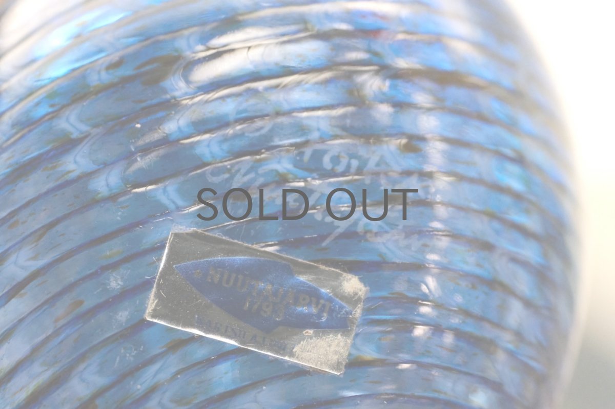 画像11: 北欧アートガラス/ビンテージガラス/Oiva Toikka/オイバ・トイッカ/iittala/イッタラ/Birds/バード/1995年/クリスマス/Blue Cuckoo/レアピース (11)