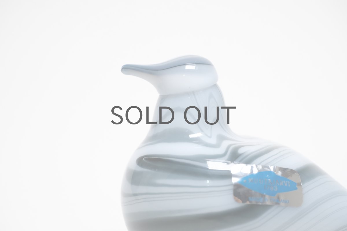 画像2: 北欧アートガラス/ビンテージガラス/Oiva Toikka/オイバ・トイッカ/iittala/イッタラ/Birds/バード/Kivitasku/Wheater (2)