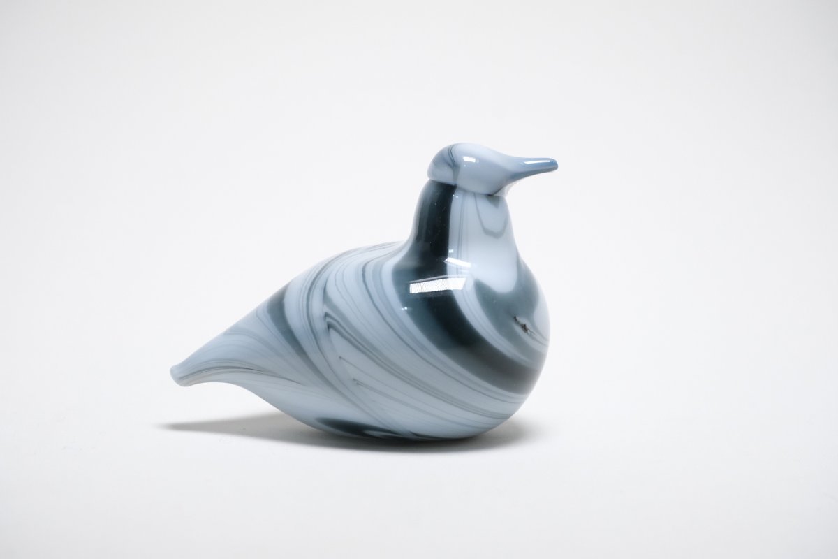 画像3: 北欧アートガラス/ビンテージガラス/Oiva Toikka/オイバ・トイッカ/iittala/イッタラ/Birds/バード/Kivitasku/Wheater (3)