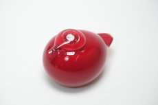 画像5: 北欧アートガラス/ビンテージガラス/Oiva Toikka/オイバ・トイッカ/Nuutajarvi/ヌータヤルヴィ/Birds/バード/kuukunen/Puffball/パフボール/レッド (5)