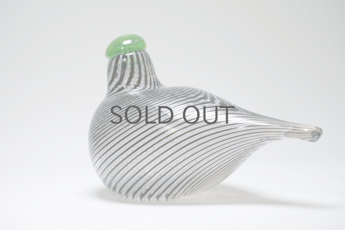 画像4: 北欧アートガラス/ビンテージガラス/Oiva Toikka/オイバトイッカ/イッタラ/Nuutajarvi/ヌータヤルヴィ/Huitti/Crake/クレイク/1998-2002年 (4)