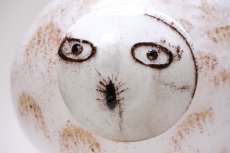 画像2: 北欧アートガラス/ビンテージガラス/Oiva Toikka/オイバ・トイッカ/Nuutajarv/ヌータヤルヴィ/Birds/バード/Lapplands Owl/ラップランドオウル (2)