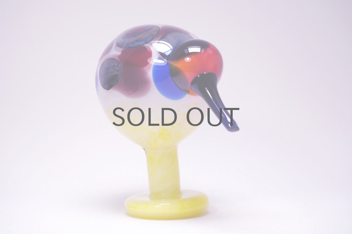画像5: 北欧アートガラス/Oiva Toikka/オイバトイッカ/NUUTAJARVI/iittala/Birds/バード/Jalokiwi/Jewelled Kiwi/ジュエルドキウイ/No.1 (5)