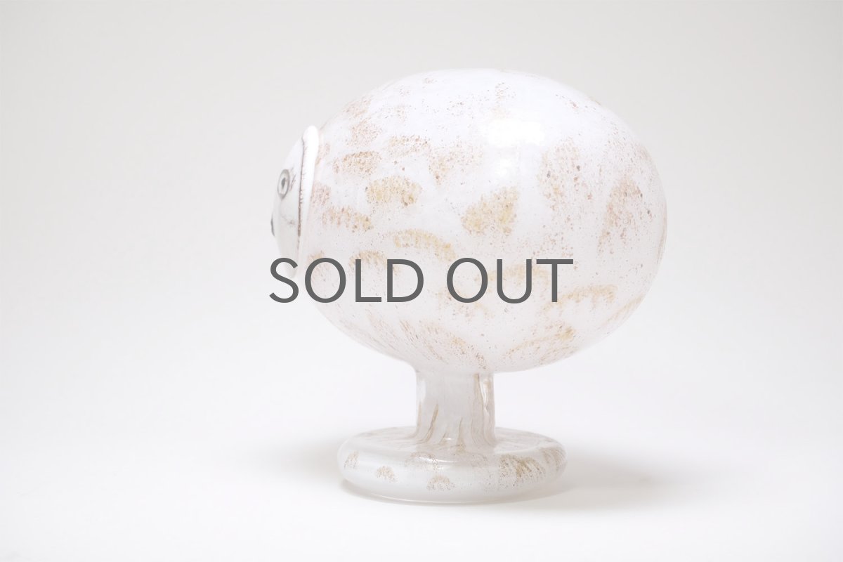 画像3: 北欧アートガラス/ビンテージガラス/Oiva Toikka/オイバ・トイッカ/Nuutajarv/ヌータヤルヴィ/Birds/バード/Lapplands Owl/ラップランドオウル (3)