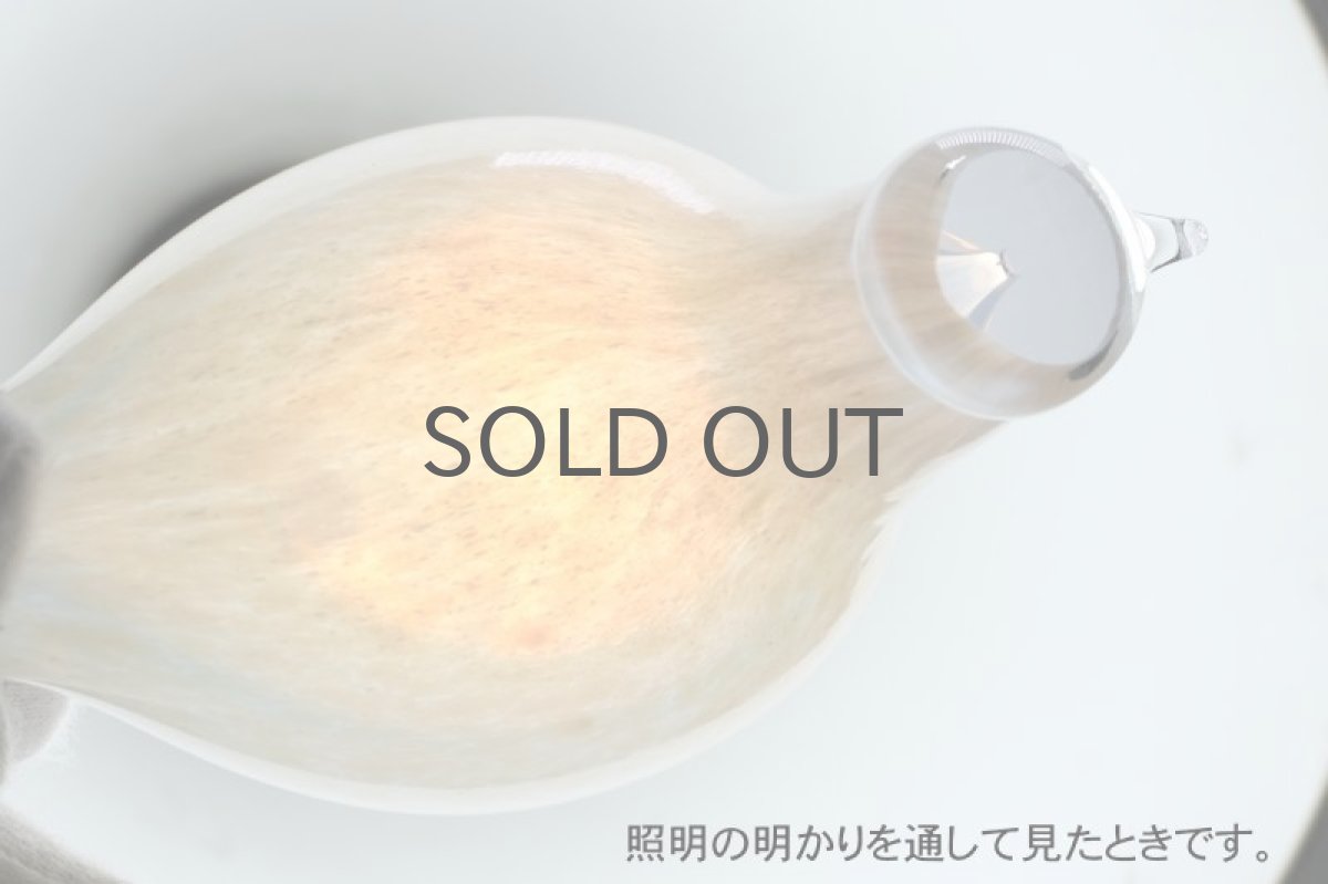 画像7: 北欧アートガラス/ビンテージガラス/Oiva Toikka/オイバ・トイッカ/Birds/バード/Nuutajarvi/ヌータヤルヴィ/little turn/リトルターン/スノーホワイト (7)