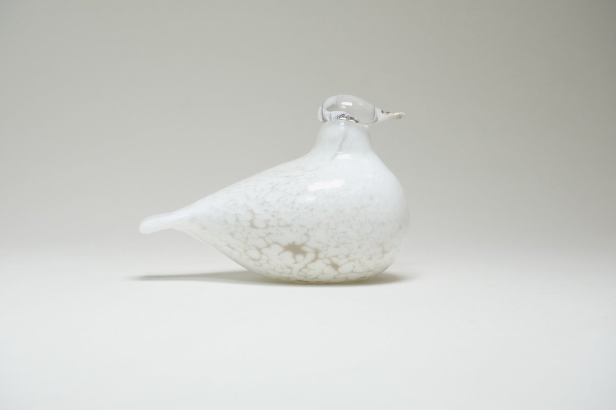 画像7: 北欧アートガラス/ビンテージガラス/Oiva Toikka/オイバ・トイッカ/イッタラ/Birds/バード/Kiiruna/雷鳥/キルナ (7)
