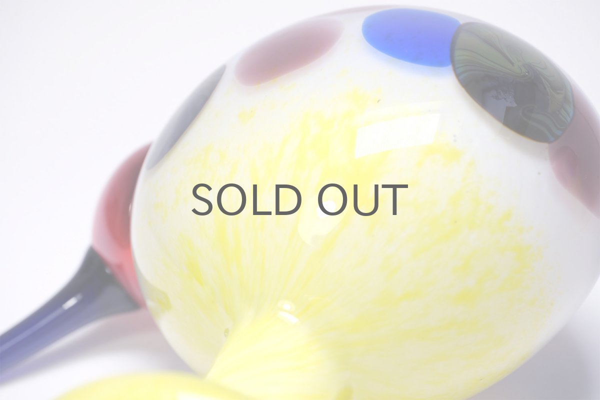 画像9: 北欧アートガラス/Oiva Toikka/オイバトイッカ/NUUTAJARVI/iittala/Birds/バード/Jalokiwi/Jewelled Kiwi/ジュエルドキウイ/No.1 (9)