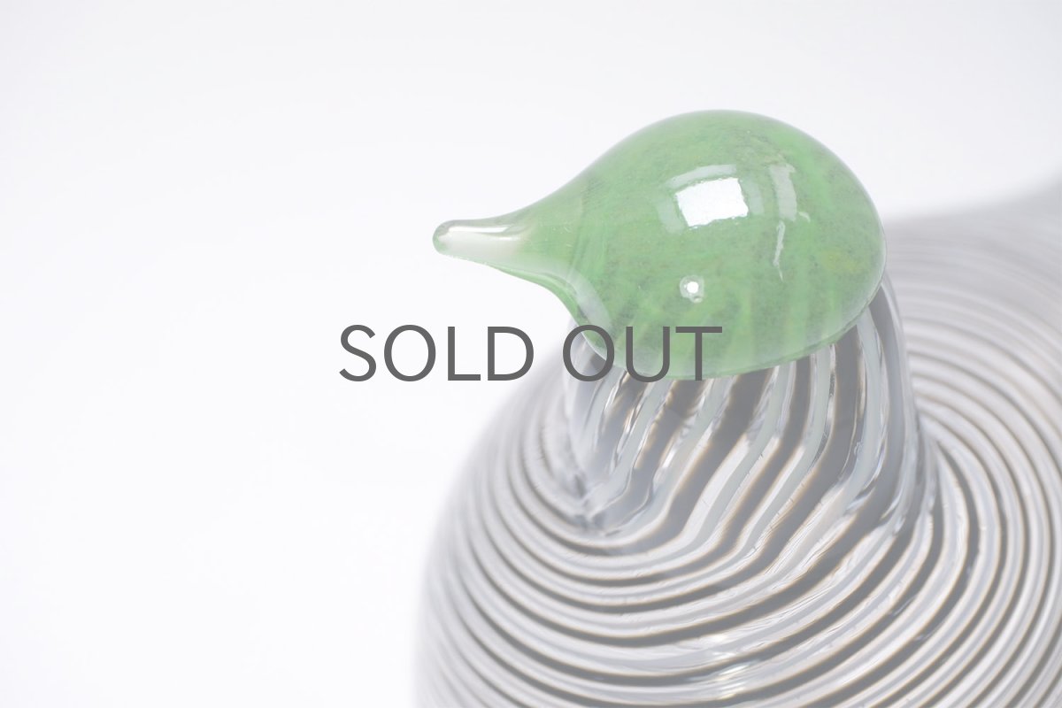 画像5: 北欧アートガラス/ビンテージガラス/Oiva Toikka/オイバトイッカ/イッタラ/Nuutajarvi/ヌータヤルヴィ/Huitti/Crake/クレイク/1998-2002年 (5)