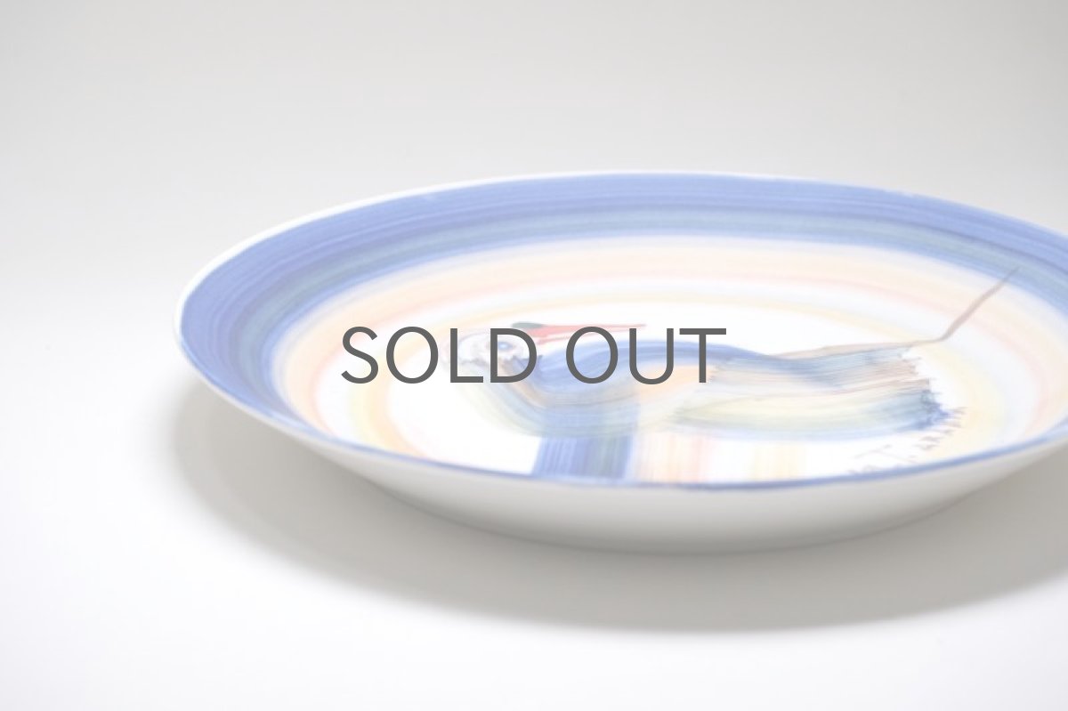 画像4: 北欧アートガラス/ビンテージガラス/Oiva Toikka/オイバ・トイッカ/直筆バードプレート/ユニークピース/ARABIA (4)