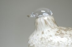 画像2: 北欧アートガラス/ビンテージガラス/Oiva Toikka/オイバ・トイッカ/イッタラ/Birds/バード/Riekko/リエッコ/Willow Grouse/ウィローグース (2)