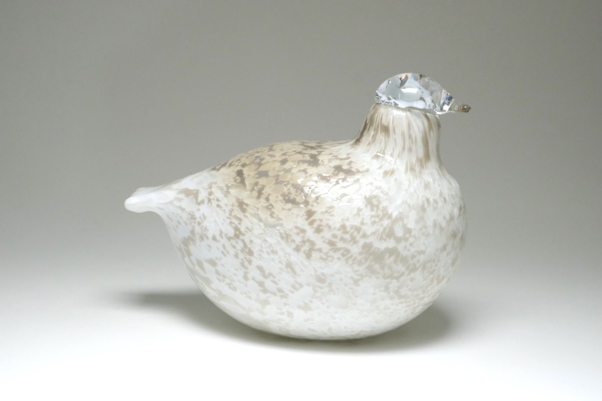 画像4: 北欧アートガラス/ビンテージガラス/Oiva Toikka/オイバ・トイッカ/イッタラ/Birds/バード/Riekko/リエッコ/Willow Grouse/ウィローグース (4)