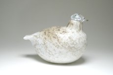 画像4: 北欧アートガラス/ビンテージガラス/Oiva Toikka/オイバ・トイッカ/イッタラ/Birds/バード/Riekko/リエッコ/Willow Grouse/ウィローグース (4)