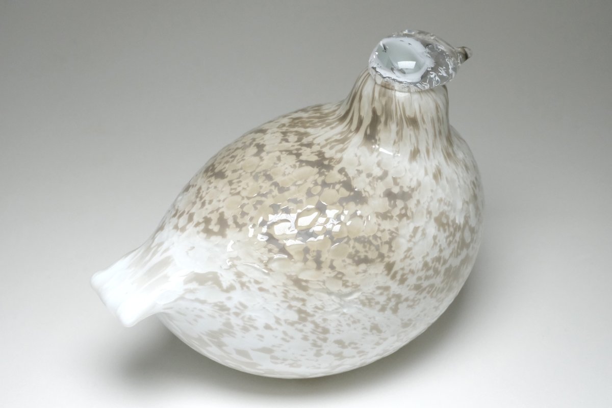 画像5: 北欧アートガラス/ビンテージガラス/Oiva Toikka/オイバ・トイッカ/イッタラ/Birds/バード/Riekko/リエッコ/Willow Grouse/ウィローグース (5)