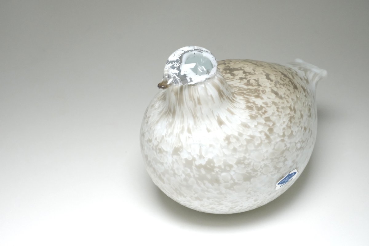 画像6: 北欧アートガラス/ビンテージガラス/Oiva Toikka/オイバ・トイッカ/イッタラ/Birds/バード/Riekko/リエッコ/Willow Grouse/ウィローグース (6)