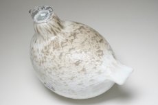 画像7: 北欧アートガラス/ビンテージガラス/Oiva Toikka/オイバ・トイッカ/イッタラ/Birds/バード/Riekko/リエッコ/Willow Grouse/ウィローグース (7)