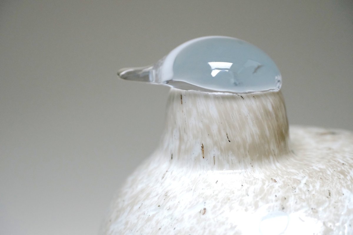 画像2: 北欧アートガラス/ビンテージガラス/Oiva Toikka/オイバ・トイッカ/イッタラ/Birds/バード/Riekko/リエッコ/Willow Grouse/ウィローグース/Mサイズ (2)