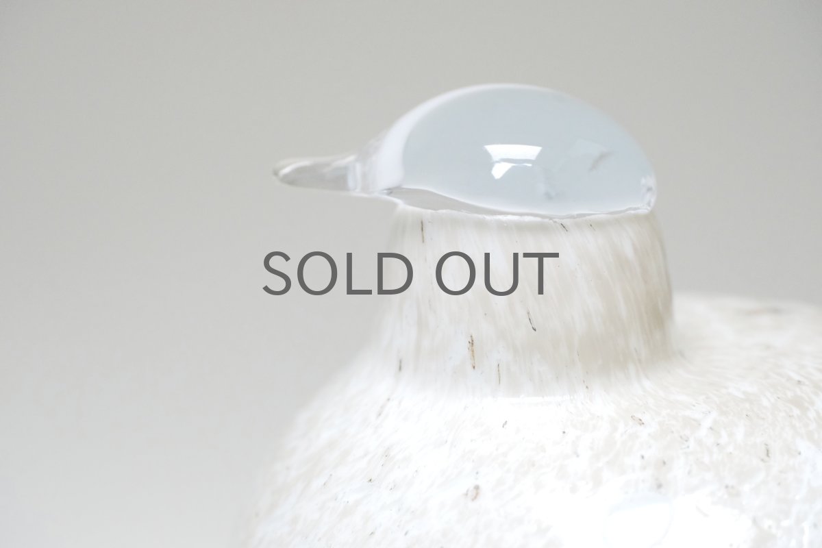 画像2: 北欧アートガラス/ビンテージガラス/Oiva Toikka/オイバ・トイッカ/イッタラ/Birds/バード/Riekko/リエッコ/Willow Grouse/ウィローグース/Mサイズ (2)