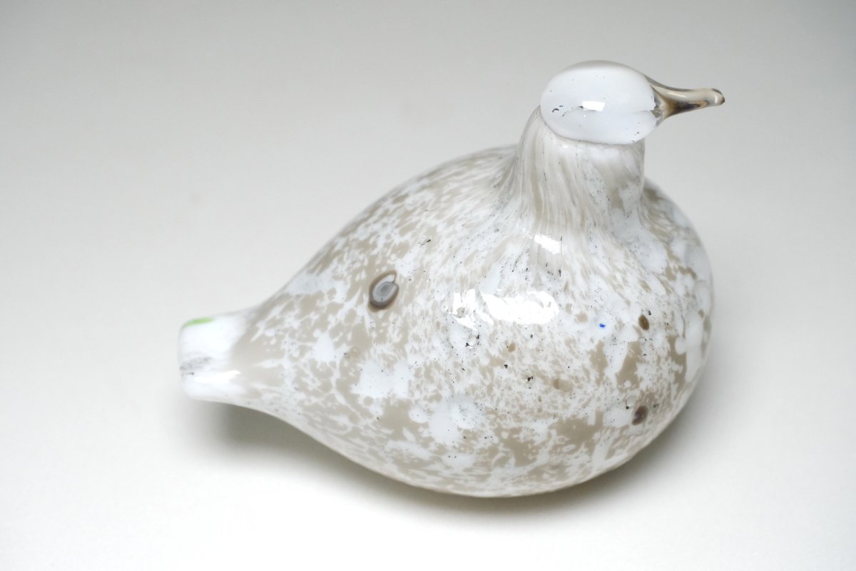 画像4: 北欧アートガラス/ビンテージガラス/Oiva Toikka/オイバ・トイッカ/イッタラ/Birds/バード/Kiiruna/キルナ/Ptarmigan/雷鳥 (4)