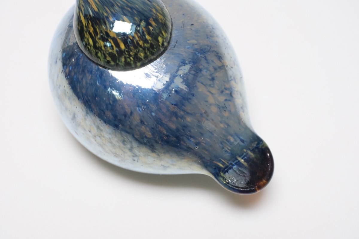 画像8: 北欧アートガラス/ビンテージガラス/Oiva Toikka/オイバ・トイッカ/iittala/イッタラ/Birds/バード/kuukunen/Puffball/パフボール/2017年限定/ラスタ (8)
