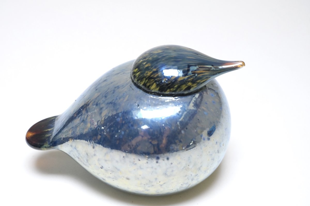 画像6: 北欧アートガラス/ビンテージガラス/Oiva Toikka/オイバ・トイッカ/iittala/イッタラ/Birds/バード/kuukunen/Puffball/パフボール/2017年限定/ラスタ (6)